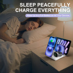 Load image into Gallery viewer, Charging Station, 5 in 1 Wireless Charger Compatible with iPhone 17 16 15 14 13 12, Charging Dock for AirPods 4 3 2 1, for iWatch, for iPad, White