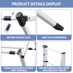 Load image into Gallery viewer, Foldable Drying Rack Clothing,Clothes Drying Rack Folding Indoor and Outdoor Rack, Moveable Laundry Drying Rack, White