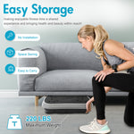 Load image into Gallery viewer, Vibration Plate Exercise Machine, Full Body Workout Machine for Weight Loss, Vibrating Board 300LBS Capacity, Vibration Platform with Resistance Bands, Remote Control, Silver-White