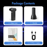 Lade das Bild in den Galerie-Viewer, Compressed Air Duster, 180000RPM 3-Gear Adjustable Electric Air Duster with LED Display, Rechargeable Cordless Air Blower with Fast Charging for Computer, Keyboard, House, Outdoor and Car