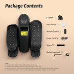 Load image into Gallery viewer, Amstech Under Desk Elliptical Machine, 12 Adjustable Speeds Mini ellipse Leg Exerciser with Remote Control, Forward & Backward Motion, Manual & Electric Dual Modes for Home Office