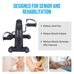 Lade das Bild in den Galerie-Viewer, BAOKALER Desk Bike Pedal Exerciser, Mini Exercise Bike Stepper Indoor Exercise, Elder Bike Pedal Exerciser Under Desk Fitness Equipment with LCD Screen Display