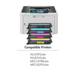 Lade das Bild in den Galerie-Viewer, 4-Pack TN229XXL Toner Cartridge with Chip Compatible for Brother TN229XXL TN229XL TN229 MFC-L3780cdw MFC-L8395cdw HL-L3295cdw HL-L8245cdw Printer (High Yield, BK/C/M/Y)