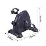 Lade das Bild in den Galerie-Viewer, BAOKALER Desk Bike Pedal Exerciser, Mini Exercise Bike Stepper Indoor Exercise, Elder Bike Pedal Exerciser Under Desk Fitness Equipment with LCD Screen Display