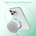 Carica l'immagine nel visualizzatore di Gallery, Wireless Charger for iPhone, 25W Phone Charger Compatible with iPhone 17 16 15 13 14 12 Series, Charging Pad Compatible with AirPods 4 3 2, White