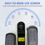 Cargar imagen en el visor de la galería, Amstech Under Desk Elliptical,Portable Mini Elliptiacl Exerciser with 12 Adjustable Speeds, Manual & Electric Dual Modes, Forward & Reverse Modes, Ideal for Seniors and Office Use