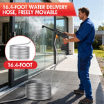 Load image into Gallery viewer, Cordless Pressure Washer with Brushless Motor, 870PSI Portable Power Washer with 24V 6AH Battery, 6 in 1 Nozzle and Digital Display, Black