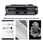 Load image into Gallery viewer, 80A Toner Cartridge Black | CF280A Replacement Toner for HP 80A (CF280AD1) CF280A 80X CF280X for HP Pro 400 M401A M401D M401N M401DNE MFP M425DN Printer Ink (2-Pack)
