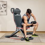 Load image into Gallery viewer, Adjustable Weight Bench, Foldable Workout Bench, Heavy Duty Weight Bench Press for Full Body, Home Gym Fitness Strength Training, Supports 700 Lbs