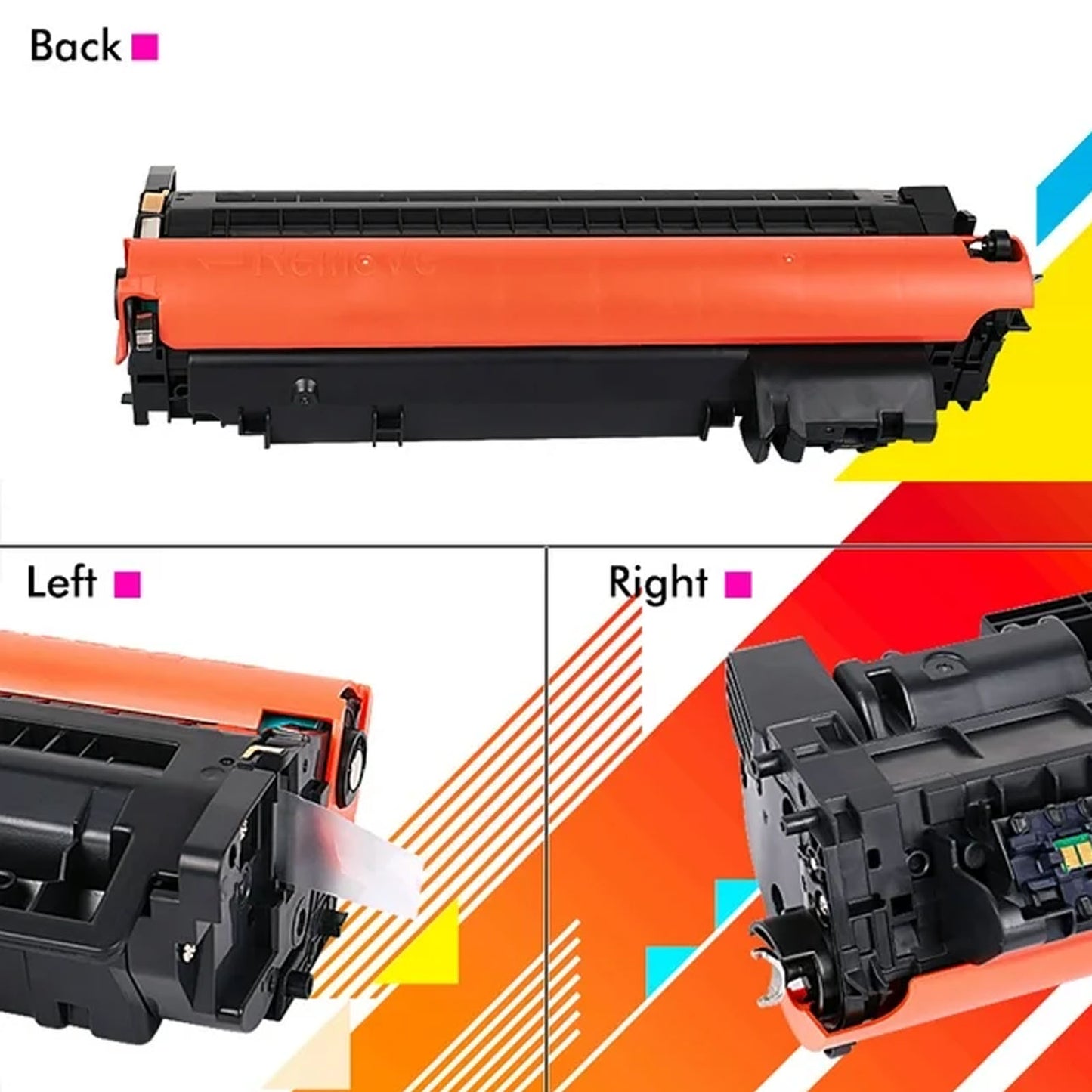 Amstech 2-Pack Compatible Toner Replacement for HP 80A CF280A Laserjet Pro 400 M401a M401d M401n M401dn M401dne M401dw Laserjet Pro 400 MFP M425DN M425dw Printers(Black)