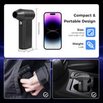 Lade das Bild in den Galerie-Viewer, Compressed Air Duster, 180000RPM 3-Gear Adjustable Electric Air Duster with LED Display, Rechargeable Cordless Air Blower with Fast Charging for Computer, Keyboard, House, Outdoor and Car