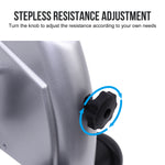 Lade das Bild in den Galerie-Viewer, BAOKALER Mini Exercise Bike, Under Desk Bike Pedal Exerciser, Peddler Exerciser, Portable Foot Cycle Arm & Leg Peddler Machine with LCD Screen Displays