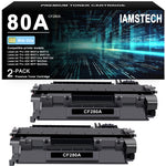 Load image into Gallery viewer, 80A Toner Cartridge Black | CF280A Replacement Toner for HP 80A (CF280AD1) CF280A 80X CF280X for HP Pro 400 M401A M401D M401N M401DNE MFP M425DN Printer Ink (2-Pack)