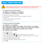 Load image into Gallery viewer, Amstech 1-Pack Compatible Drum Unit for Brother DR-820 DR820 DR 820 HL-L5000D L5200DW L6400DW MFC-L5700DW L5850DW L6700DW L6800DW DCP-L5500DN Printer(Black)