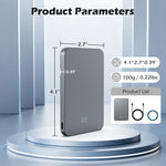 Lade das Bild in den Galerie-Viewer, Portable Charger, 20W PD Fast Charging for iPhone, 5000mAh Power Bank Compatible with 17 16 15 14 13 12, Ultral Slim Wireless Battery Pack, Perfect Gift for Family, Black