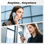 Lade das Bild in den Galerie-Viewer, Portable Charger, 20W PD Fast Charging for iPhone, 5000mAh Power Bank Compatible with 17 16 15 14 13 12, Ultral Slim Wireless Battery Pack, Perfect Gift for Family, Black