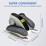 Cargar imagen en el visor de la galería, Amstech Under Desk Elliptical,Portable Mini Elliptiacl Exerciser with 12 Adjustable Speeds, Manual & Electric Dual Modes, Forward & Reverse Modes, Ideal for Seniors and Office Use