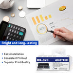 Load image into Gallery viewer, Amstech 1-Pack Compatible Drum Unit for Brother DR-820 DR820 DR 820 HL-L5000D L5200DW L6400DW MFC-L5700DW L5850DW L6700DW L6800DW DCP-L5500DN Printer(Black)