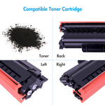 Load image into Gallery viewer, TN730 Toner Cartridge Replacement for Brother TN-730 TN760 HL-L2350DW MFC-L2710DW DCP-L2550DW Laser Printer Toner Ink (Black, 2-Pack)