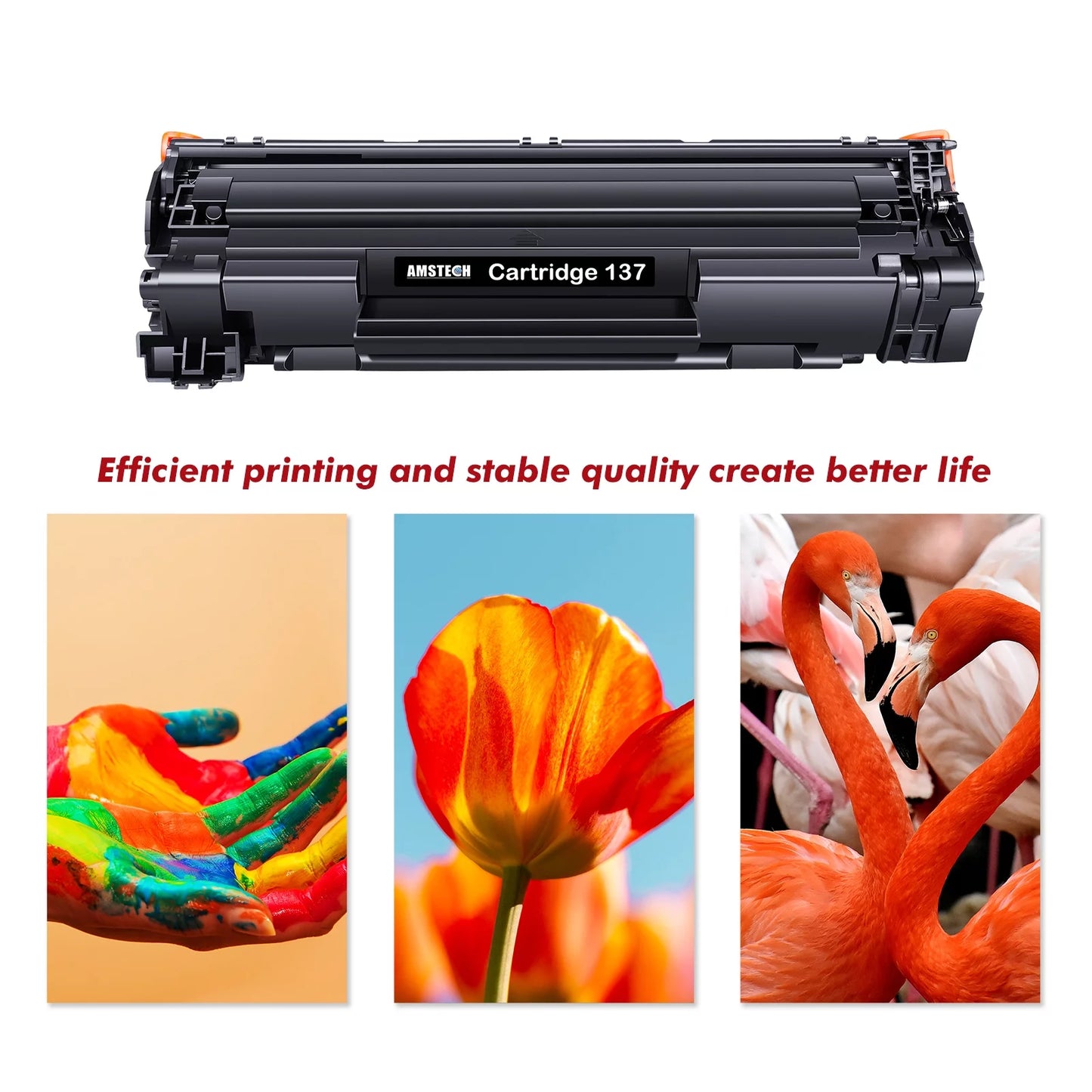 137 Black Toner Cartridge Compatible for Canon 137 CRG137 ImageCLASS ImageClass MF232w MF242dw D570 MF236n MF230 MF240 MF247dw MF227dw MF244dw MF232 MF230 Series Printer Ink (2-Pack)