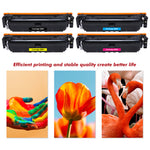 Charger l'image dans la galerie, 069 CRG-069 069H 4-Pack Toner Cartridge SET Compatible for Canon 069 069H MF753Cdw MF751Cdw LBP674Cdw LBP673Cdw LBP674Cx MF752Cdw MF756Cx(Black Cyan Magenta Yellow)