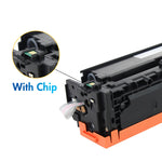 Charger l'image dans la galerie, 131A CF210A 131X CF210X Toner Cartridge Compatible for HP Pro 200 Color M251nw MFP M276nw M251n M276n M276 M251 Printer (Black,Cyan,Magenta,Yellow,4 Pack)