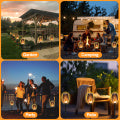Carica l&#39;immagine nel visualizzatore di Gallery, Outdoor Solar Lights, Solar Torches with Flickering Flame, 4PCS
