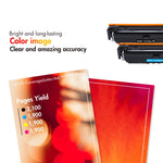 Charger l&#39;image dans la galerie, 069 CRG-069 069H 4-Pack Toner Cartridge SET Compatible for Canon 069 069H MF753Cdw MF751Cdw LBP674Cdw LBP673Cdw LBP674Cx MF752Cdw MF756Cx(Black Cyan Magenta Yellow)
