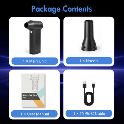 Compressed Air Duster, 180000RPM 3-Gear Adjustable Electric Air Duster with LED Display, Rechargeable Cordless Air Blower with Fast Charging for Computer, Keyboard, House, Outdoor and Car
