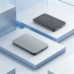 Lade das Bild in den Galerie-Viewer, Portable Charger, 20W PD Fast Charging for iPhone, 5000mAh Power Bank Compatible with 17 16 15 14 13 12, Ultral Slim Wireless Battery Pack, Perfect Gift for Family, Black
