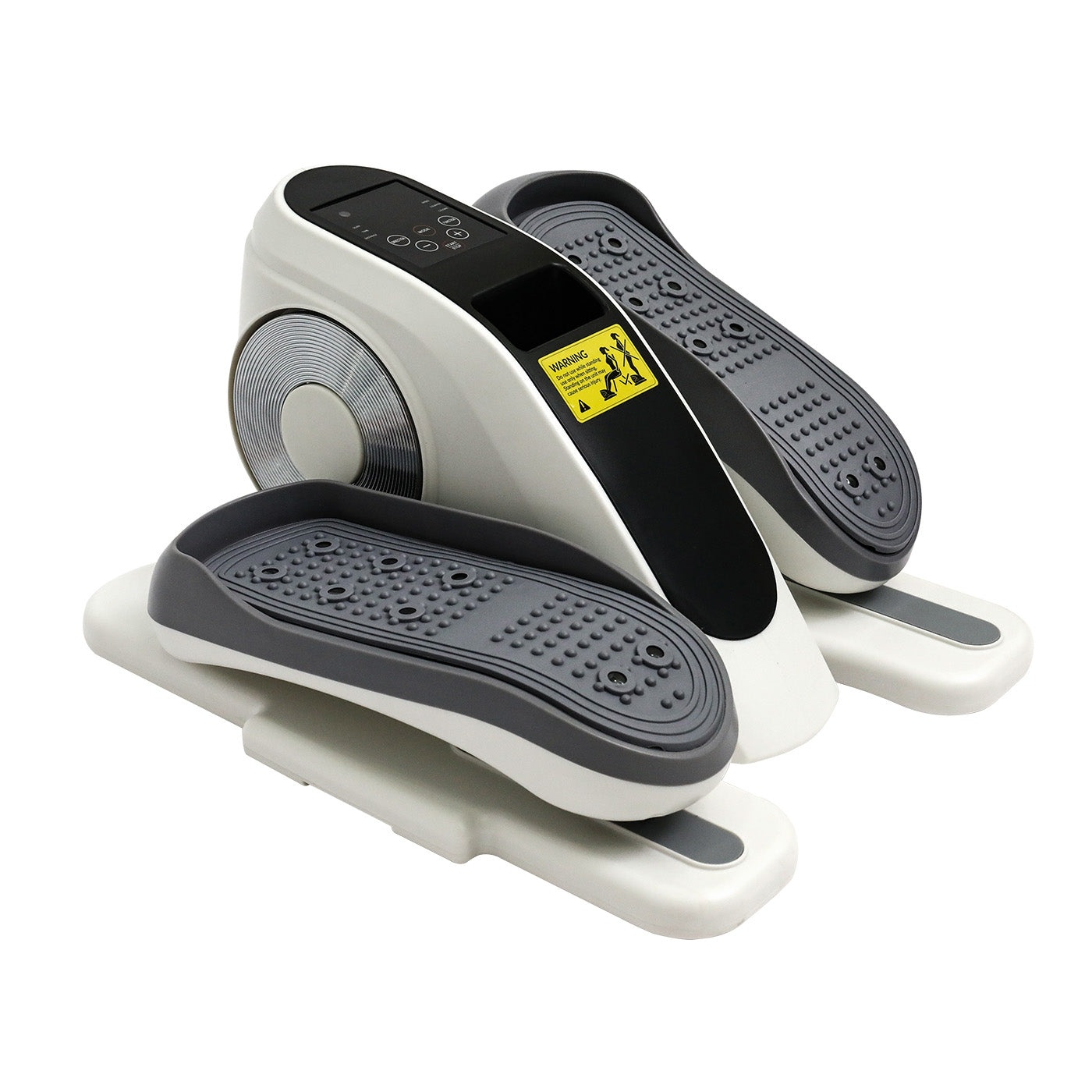 Amstech Under Desk Elliptical,Portable Mini Elliptiacl Exerciser with 12 Adjustable Speeds, Manual & Electric Dual Modes, Forward & Reverse Modes, Ideal for Seniors and Office Use