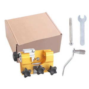 1Pack Chainsaw Sharpener, Portable Hand-Crank Chainsaw Sharpening Jig Kit , Fast Chain Saw Shaperener Accessories Tool for DIY Lumberjack