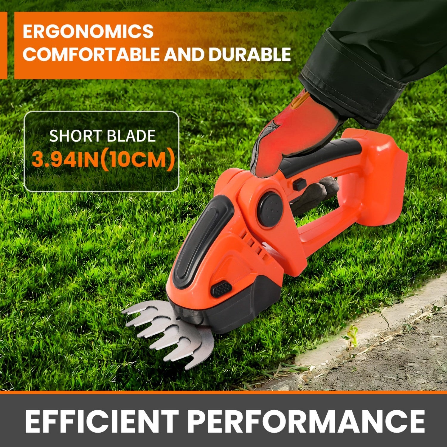 Amstech Telescoping Pole Hedge Trimmer, Grass Shear, Shrub Trimmer,Grass Trimmer