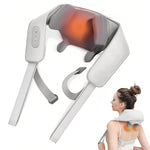 Lade das Bild in den Galerie-Viewer, Shiatsu Neck and Back Massager with Heat, 6D Cordless Shoulder Massager, Deep Tissue Kneading Massage for Men and Women, Perfect Relaxation Gift
