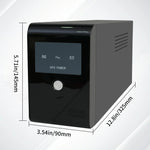 Load image into Gallery viewer, UPS 600VA/330W Backup Power, 3 Outlets, Battery Backup with Surge Protection, Only Suitable for Desktop computer
