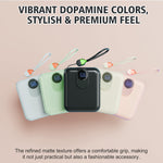 Lade das Bild in den Galerie-Viewer, Portable Charger, Lightest 10000mAh 22.5W PD Power Bank, USB C in &amp; Out Fast Charging Battery Pack, External Phone Powerbank Compatible with iPhone 16 15 14 13 Samsung S22 S21 Google iPad etc(Pink)
