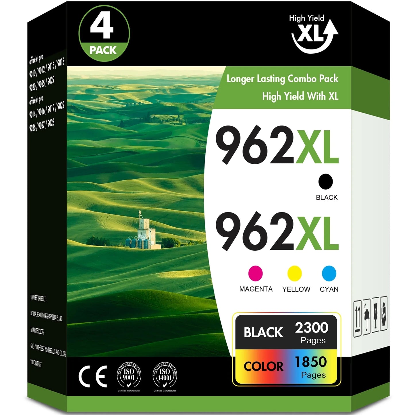 IAMSTECH TN229XL Toner Cartridge Compatible for Brother TN229XL TN229 TN-229BK HL-L3280CDW HL-L3220CDW HL-L3300CDW MFC-L3780CDW MFC-L3720CDW Printer (Black, 2-Pack)