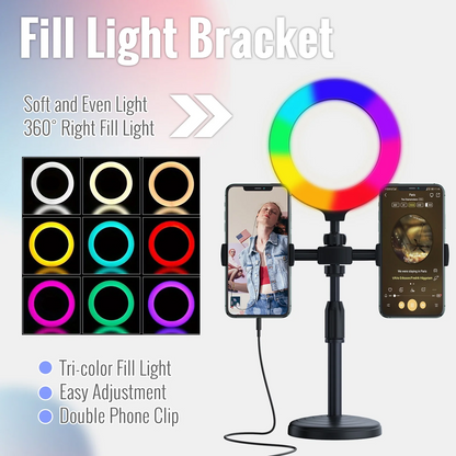 Podcast Equipment Bundle, BAOKALER 48V XLR Large Diaphragm Condenser Microphone with Live Sound Card, Condenser Microphone Bundle for Studio Recording & Broadcasting