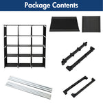 Load image into Gallery viewer, Cube Storage Organizer, 12-Cube Shelves Units for Closet, DIY Metal Bookshelf, Bookcase, Storage Cubes Ideal for Bedroom, Living Room
