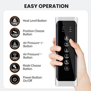 Amstech Leg Massager, Air Compression Thigh, Leg Air Compression Massager for Circulation and Pain Relief, Muscles Relaxation