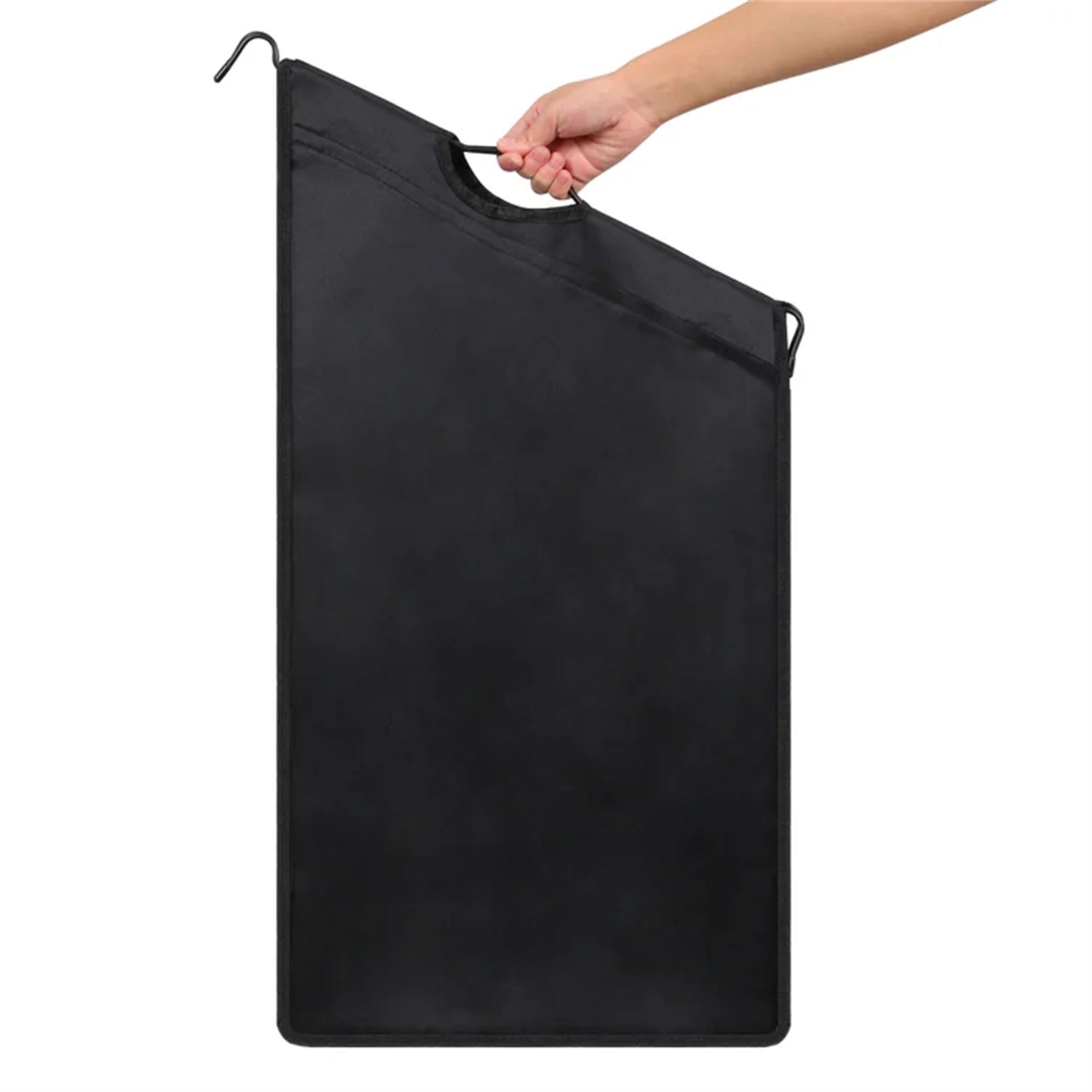 Amstech Laundry Hamper Sorter 4 Section, Laundry Sorter Cart with 4 Removable Bags and Rolling Wheels, Black