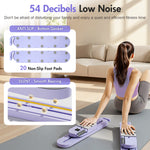 Load image into Gallery viewer, RICAN Pilates Reformer Board with Resistance Bands, Portable Pilates Board Ab Machine, Full Body Workout for Home, LED Timer &amp; Calorie Display Ab Core Strengthener Trainer
