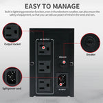 Load image into Gallery viewer, UPS 600VA/330W Backup Power, 3 Outlets, Battery Backup with Surge Protection, Only Suitable for Desktop computer
