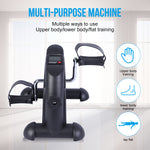 Lade das Bild in den Galerie-Viewer, BAOKALER Desk Bike Pedal Exerciser, Mini Exercise Bike Stepper Indoor Exercise, Elder Bike Pedal Exerciser Under Desk Fitness Equipment with LCD Screen Display
