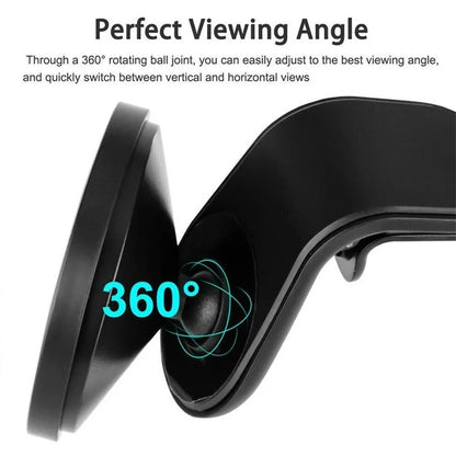 Car Wireless Charger,Fast Charging Mobile Phone Car Bracket,The Charger Tightly Locks The Dashboard Air Outlet,Rotate 360 Degrees,Suitable for iphone17,16,15,14,Android Phones