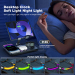 Load image into Gallery viewer, Wireless Charger for iPhone,4 in 1 Charging Station for Multiple Devices Apple,Fast Charging Dock Compatible for iPhone 17 16e 16 15 14 13 12 Pro Max iWatch Samsung Tablets iPad
