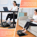 Amstech Under Desk Elliptical Exercise Machine, Electric Leg Exericser While Sitting for Seniors, Pedal Ellipse Exerciser with Remote Control,Portable Training Equipment for Home,280lb