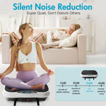 Load image into Gallery viewer, Vibration Plate Exercise Machine, Full Body Workout Machine for Weight Loss, Vibrating Board 300LBS Capacity, Vibration Platform with Resistance Bands, Remote Control, Silver-White
