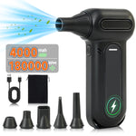 Lade das Bild in den Galerie-Viewer, BAOKALER 180000RPM Compressed Air Duster, Super Power Air Duster with 4-Gear Turbo Fan, Cordless Rechargeable Mini Blower for PC, Keyboard, Car, Home
