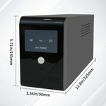 Load image into Gallery viewer, UPS 500VA/300W 120V Backup Power Supply, 3 Sockets, Backup Battery with Surge Protection, Only Suitable for Desktop computer
